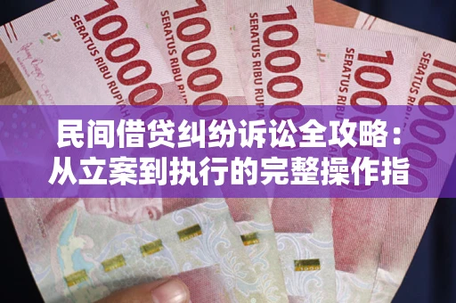 北京民间借贷纠纷诉讼全攻略：从立案到执行的完整操作指南
