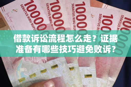 北京借款诉讼流程怎么走？证据准备有哪些技巧避免败诉？