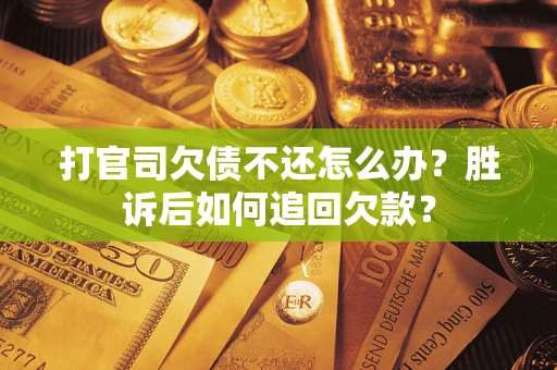 北京打官司欠债不还怎么办？胜诉后如何追回欠款？
