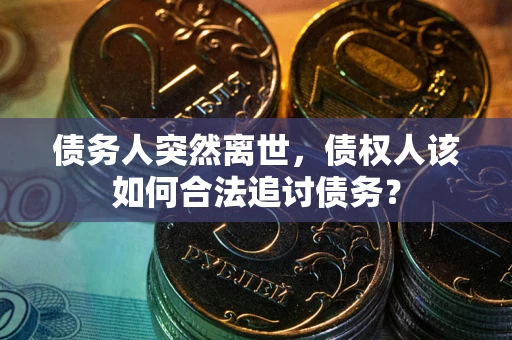北京债务人突然离世，债权人该如何合法追讨债务？