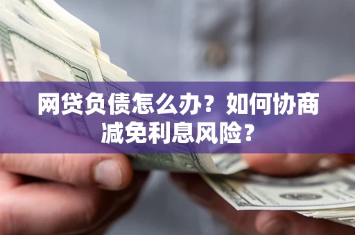 北京网贷负债怎么办？如何协商减免利息风险？