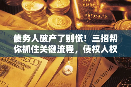 北京债务人破产了别慌！三招帮你抓住关键流程，债权人权益不再缩水
