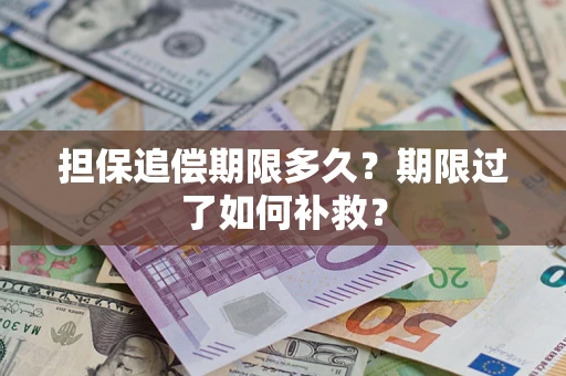 北京担保追偿期限多久？期限过了如何补救？