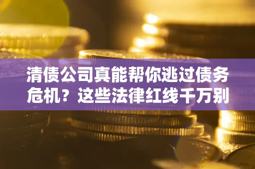 北京清债公司真能帮你逃过债务危机？这些法律红线千万别踩